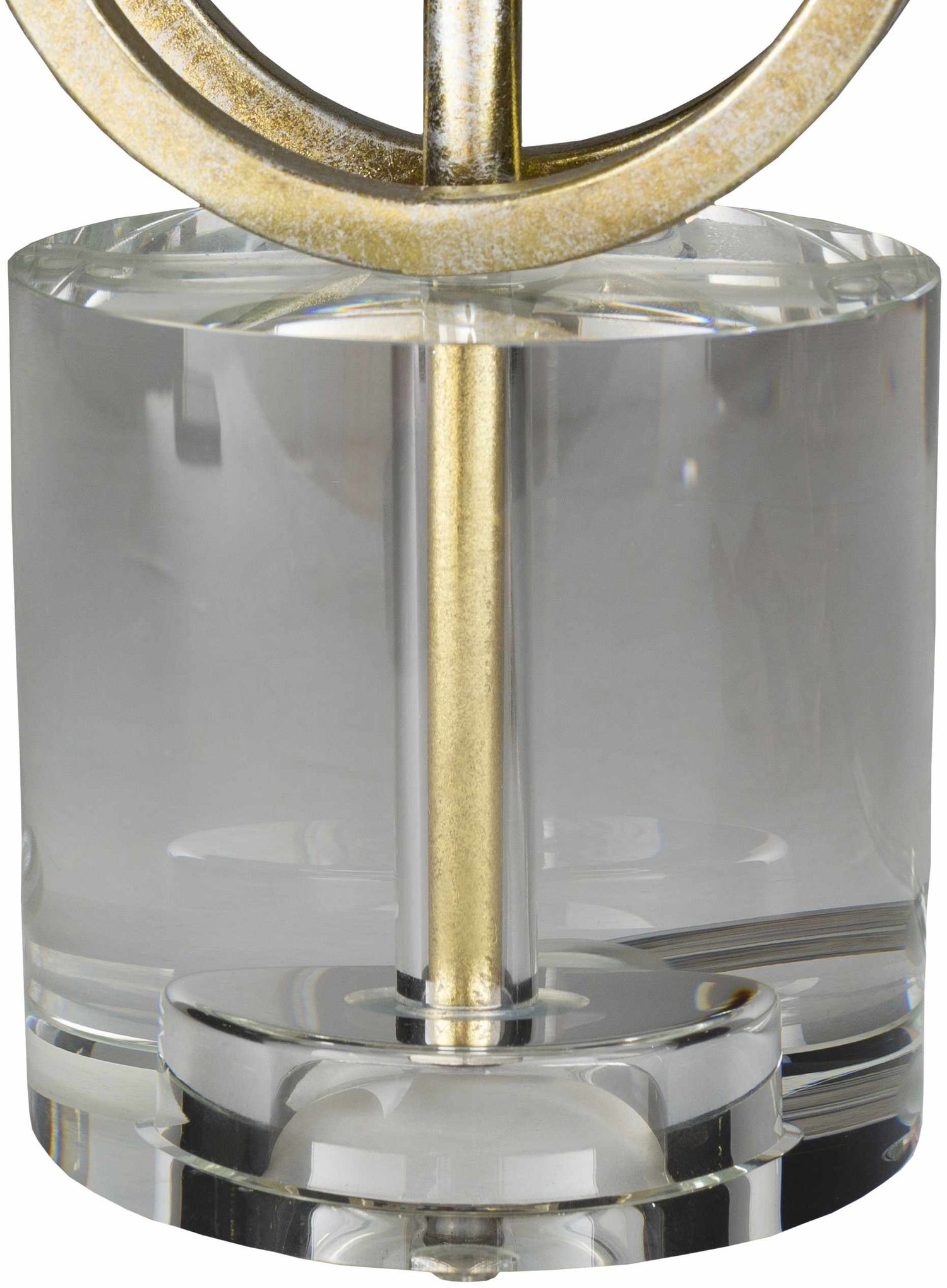 Zell Gold/Crystal Table Lamp