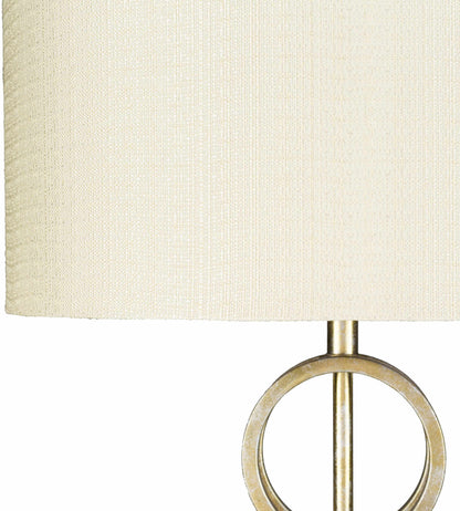 Zell Gold/Crystal Table Lamp